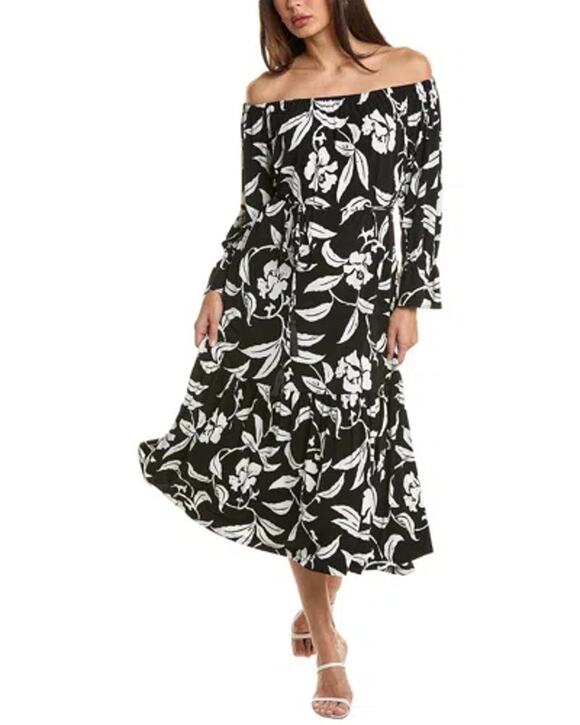 Tommy Bahama Dresses & Skirts - NWT Tommy Bahama Carmela Off The Shoulder Tie Waist Floral Midi Dress Small